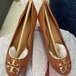 Tory Burch 35MM Everly CapToe Wedge (NEW)